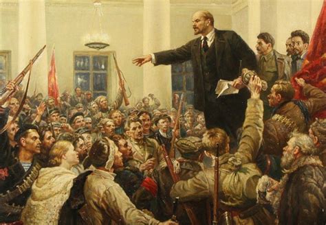 La Revolución de Octubre: Una Transformación Social en Rusia liderada por el Intrepidom Lenin